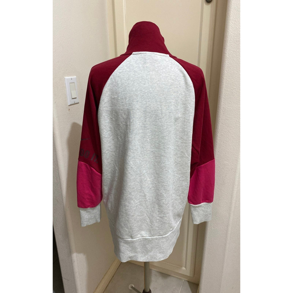 women's nike dry colorblock crew sweatshirt size large - Picture 7 of 10